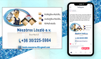 - Social Media hirdetés és szórólap.